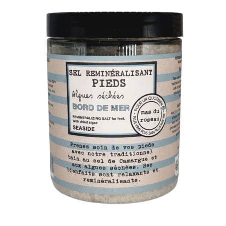Mas du Roseau - Sels de bain mer reminéralisant pieds 300gr