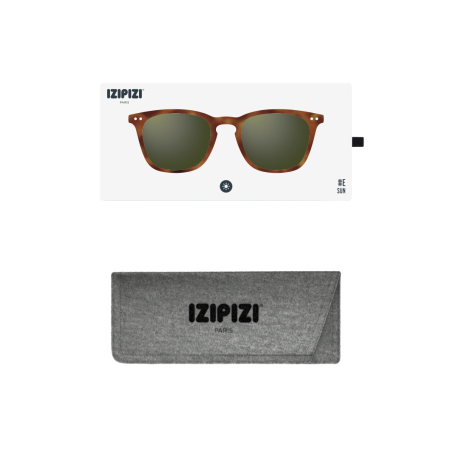 Izipizi - Lunettes solaires monture biosourcée, E - Havane