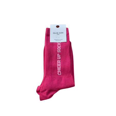 Félicie Aussi - Chaussettes Cheer Up Fuchsia