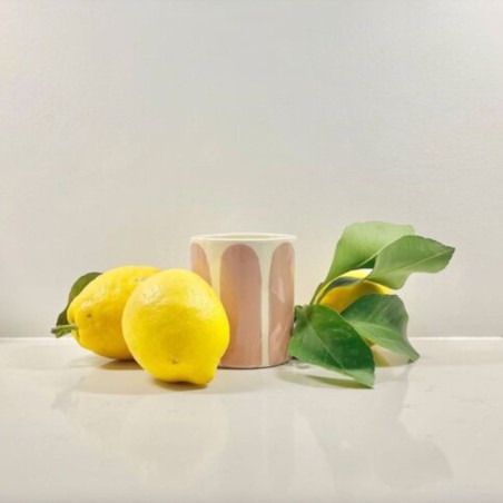 Bougie céramique émaillée parfum Figue et fleur d'abricotier - Kult