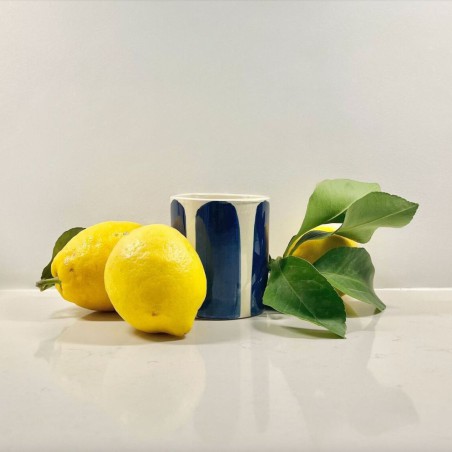 Bougie céramique émaillée parfum Menthe et basilic - Kult