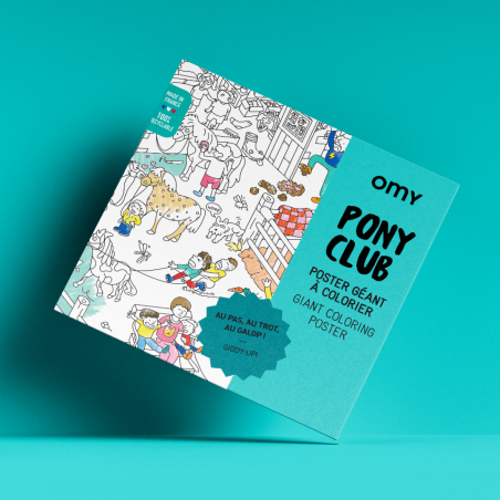 Omy - Poster géant Pony club