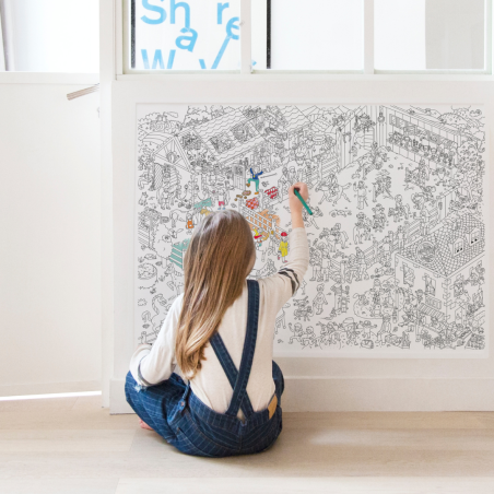 Omy - Poster géant Pony club