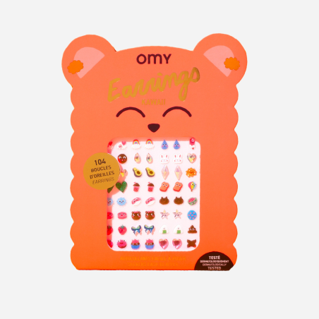 Omy - Kawaii earrings stickers
