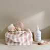 \nTrousse de toilette Vic Rose in April – 26 × 13 × 12 cm, coton enduit 