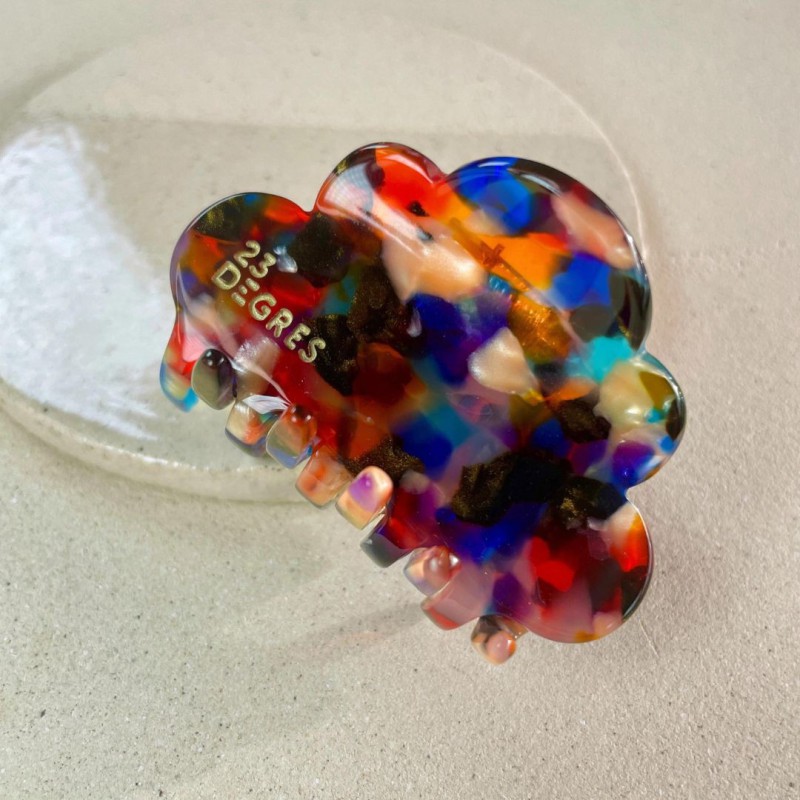 Pince Nuage 23 DEGRÉS – Pince cheveux artisanale en acétate