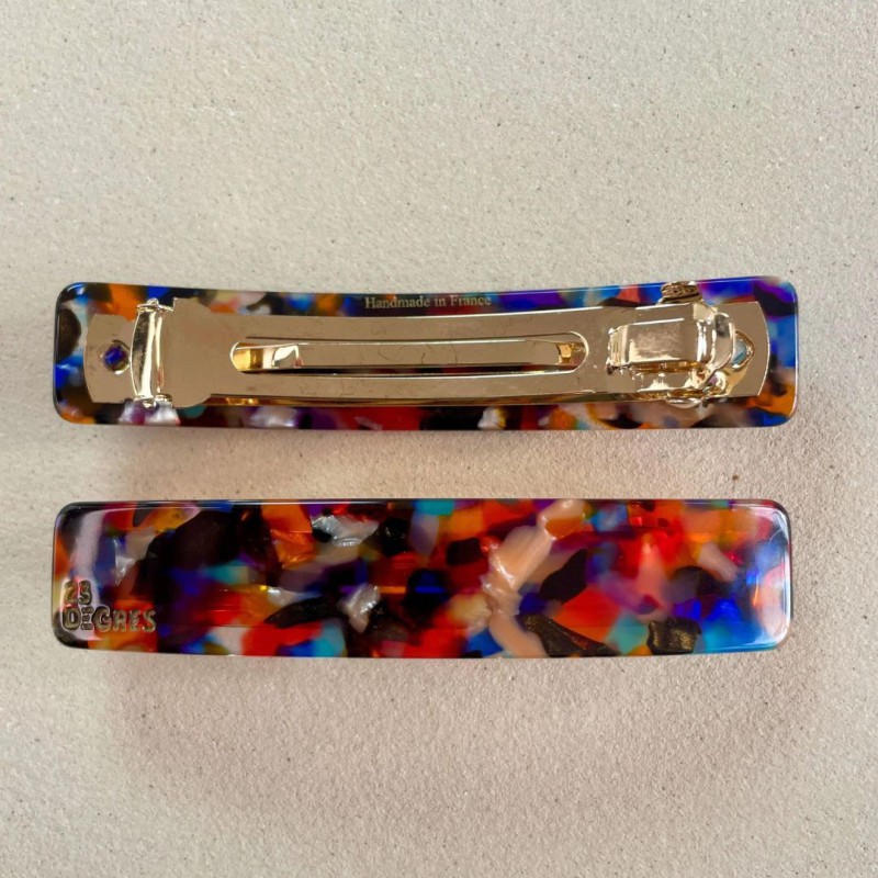 Barrette clic-clac 9 cm 23 DEGRÉS – Accessoire cheveux éthique made in France