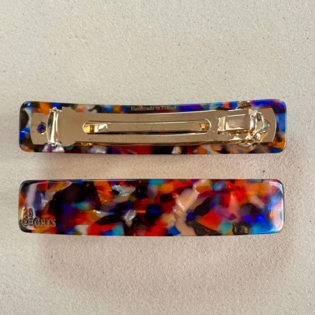 Barrette clic-clac 9 cm 23 DEGRÉS – Accessoire cheveux éthique made in France