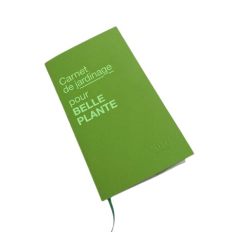 Carnet de jardinage pour belle plante - Atypyk