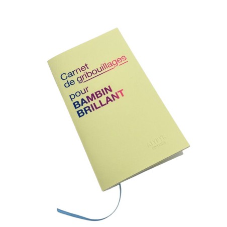 Carnet de gribouillages pour bambin brillant - Atypyk