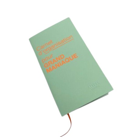 Carnet d'organisation pour grand maniaque - Atypyk