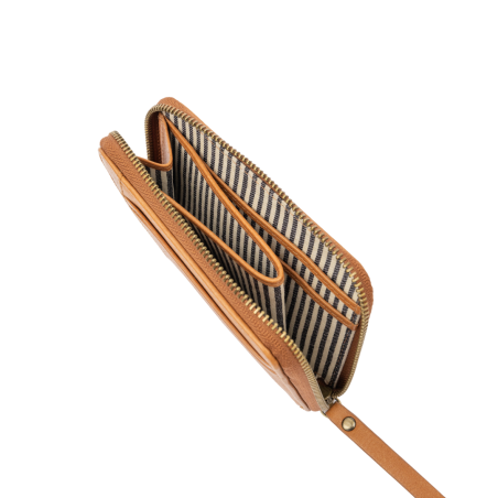 O My Bag - Robbie Wild Oak Soft Grain - Portefeuille en cuir rectangle, bords arrondi