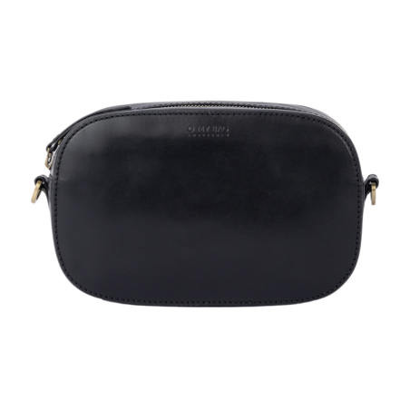 Maya O My Bag – Petit sac cuir éthique & sangle rayée