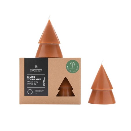 Duo de Bougies Sapin M Cognac - 100% Naturelles - Original Home
