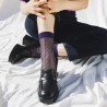 Chaussettes transparentes Sapin Violet - Atelier Saint-Eustache