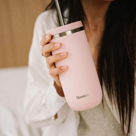 Travel Mug Flowers Rouge 470 ml – Qwetch