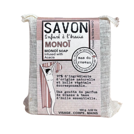 Mas du Roseau - Savon infusé - Monoï