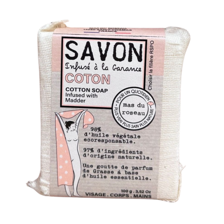 Mas du Roseau - Savon infusé - Coton