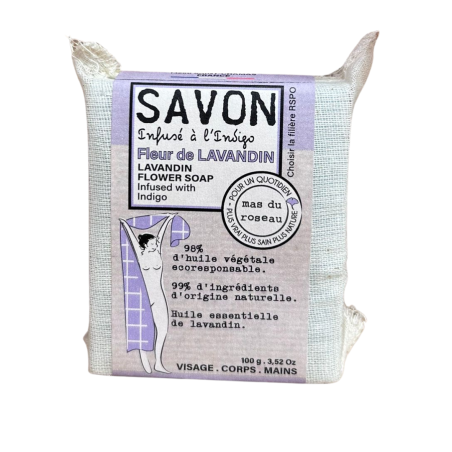 Mas du Roseau - Savon infusé - Lavande