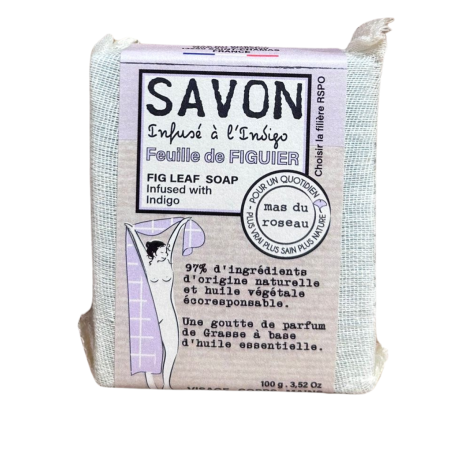 Mas du Roseau - Savon infusé - Feuille de figuier