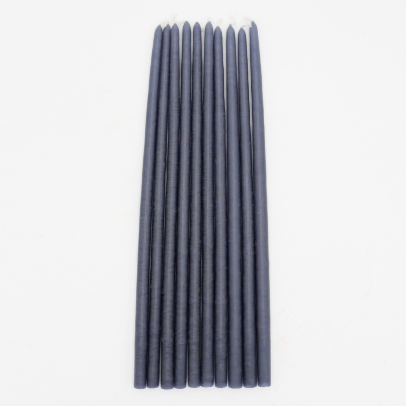 Coffret de 10 bougies fines Ikat Abysse - Maison Péchavy