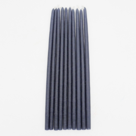 Coffret 10 bougies fines Ikat Abysse - Maison Pechavy