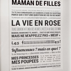 Affiche Tout est dit – Mots tendres et déco éco-responsable