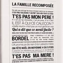 Affiche Tout est dit – Mots tendres et déco éco-responsable