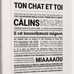 Affiche Tout est dit – Mots tendres et déco éco-responsable