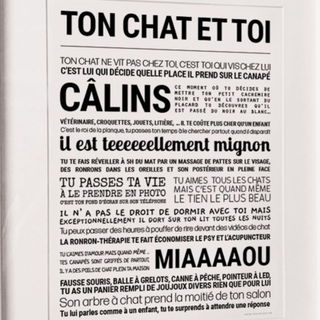 Affiche Tout est dit – Mots tendres et déco éco-responsable