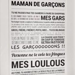 Affiche Tout est dit – Mots tendres et déco éco-responsable