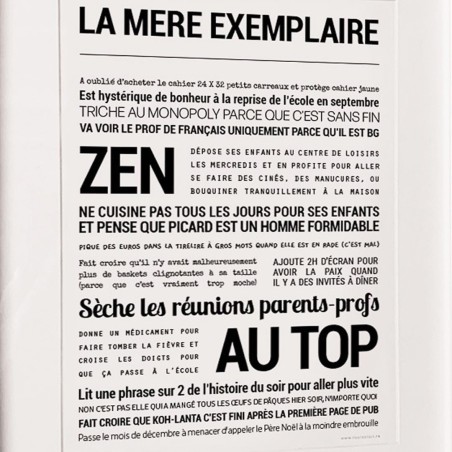 Affiche Tout est dit – Mots tendres et déco éco-responsable