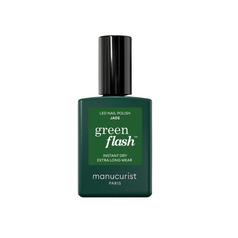 Vernis semi-permanent Green Flash Manucurist – Brillance & formule clean