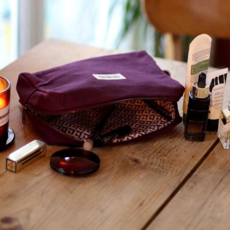 Trousse Léon en coton bio – Vintage et pratique