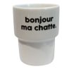 Gobelet message en porcelaine – Félicie Aussi | 300 ml | Made in Europe