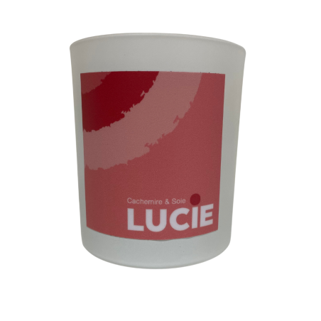 Lucie in the R – Bougie Cachemire & Soie – Cire de soja naturelle