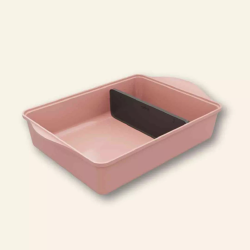 L’Incroyable Plat à Four Ajustable Cookut – Rose Guimauve | Séparateur breveté & sans PFAS