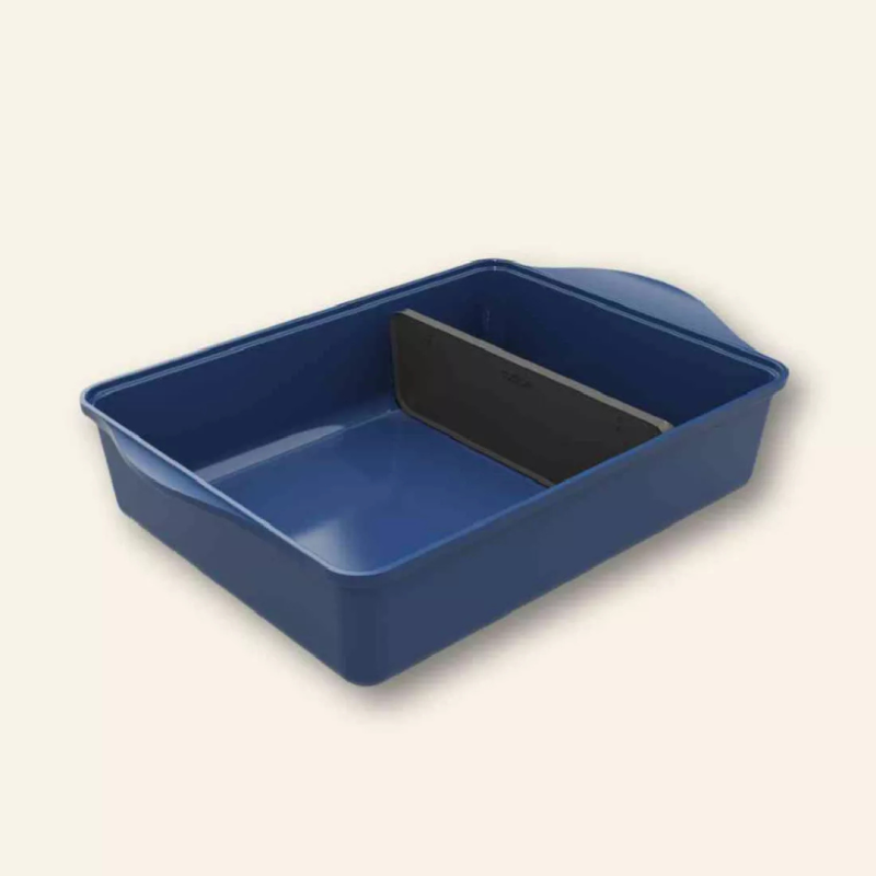 L’Incroyable Plat à Four Ajustable Cookut – Bleu myrtille | Séparateur breveté & sans PFAS