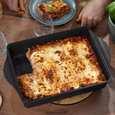 Plat au four avec séparateur ajustable sans PFAS – Cookut | Modulable & durable