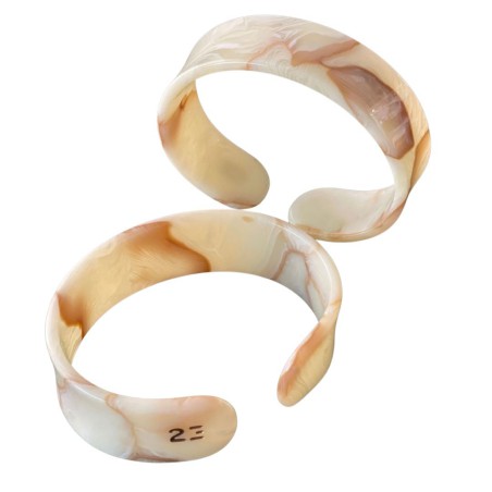 Bracelet Jonc Ivoire Fin - 23 degrés