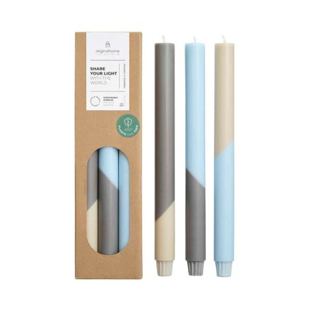 Trio de Bougies Diagonal Candles Winter - Original Home