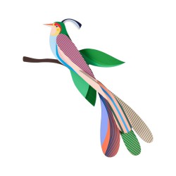 Décoration murale 3D – Studio ROOF | Carton recyclé & designs poétiques\n\n