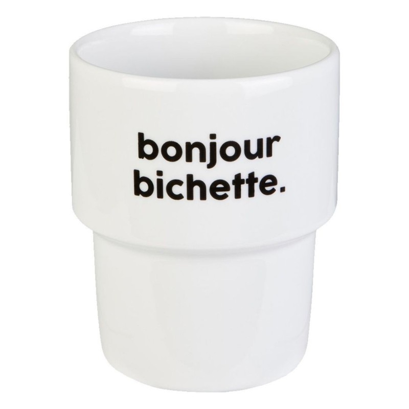 Gobelet message en porcelaine – Félicie Aussi | 300 ml | Made in Europe