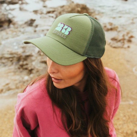 Casquette Sunshine kaki - 23 degrés