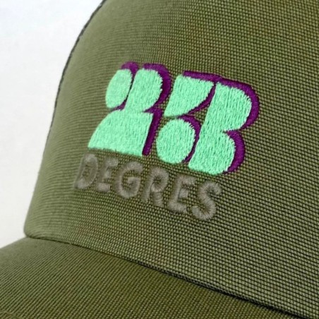 Casquette Sunshine kaki - 23 degrés