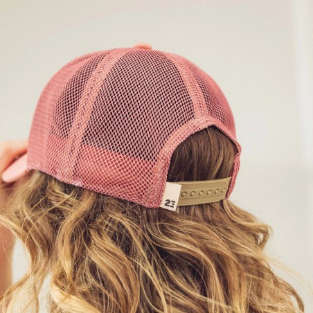 Casquette Sunshine 23 DEGRÉS – Coton bio, filet respirant & visière recyclée 