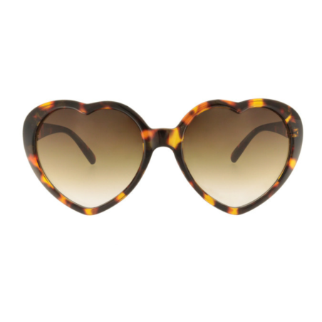 Charly Therapy - Lunettes solaires écaille à monture coeur recyclée - Sue écaille