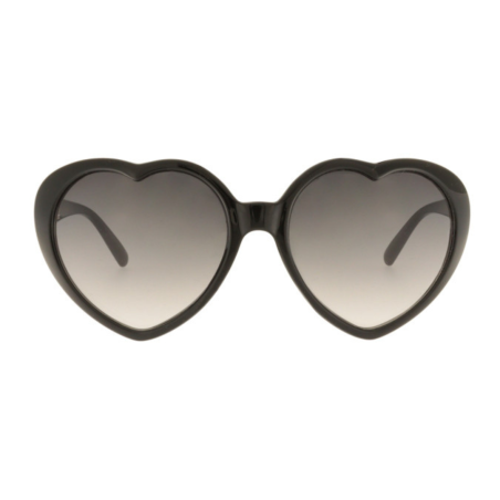 Charly Therapy - Lunettes solaires noires à monture coeur recyclée  - Sue noir