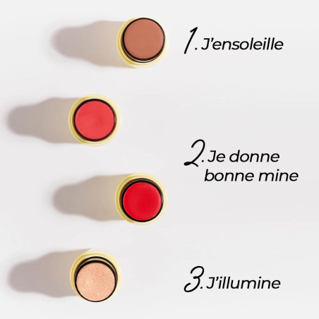 Fantastick L'Hibiscus Baume & Blush - Teint frais & lumineux - Pomponne