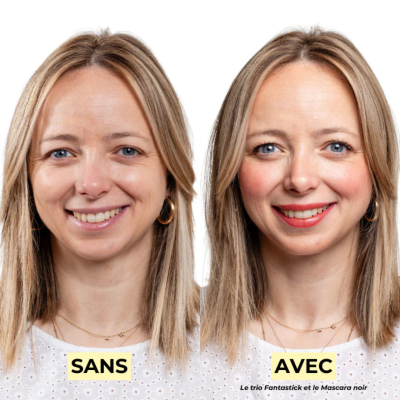 Baume & Blush Hibiscus Pomponne – Stick 2-en-1 Naturel & Nomade